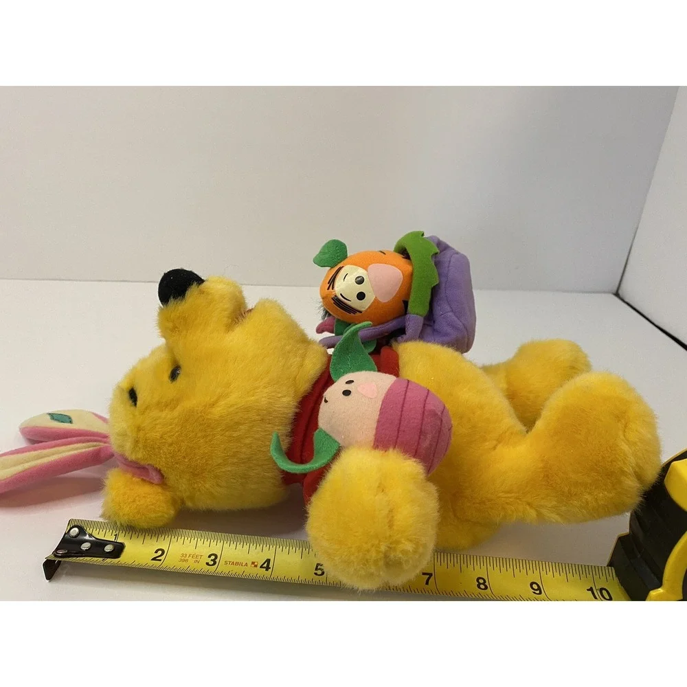 Mattel‎ 1999 Winnie the Pooh & Friends Plush Easter w/Basket 9